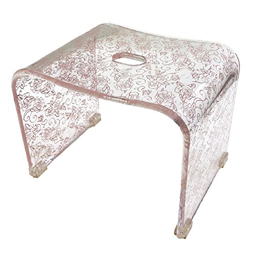 センコー クリアローズ N バスチェア 風呂いす 高さ約 25cm ピンク 78258