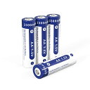 XTAR 1.5V AA 充電池3300 MWH(2000mAh) 単三形 リチウム電池 繰返し充電1200回(1.5V AA充電池*4)…