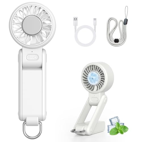【2025年発売新モデルハンディファン・180°無段階調節】ハンディファン 冷却 ハンディ扇風機 冷却プレ..