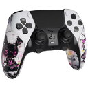 PlayVital ps5 Edgeコントローラーに対応用滑り止め汗吸収グリップステッカー、ps5 Eedgeコントローラーに対応するプロなテクスチャード加工の...
