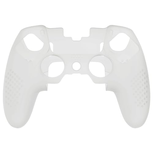 PlayVital ps5 Edgeコントローラーに対応用滑り止めシリコンカバーケース、ps5 Edge対応用ソフトラバープロテクタースキン、サムグリップキャップ付きー3Dスタッズエディション【3Dスタッズエデ