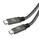 USB4 ケーブル thunderbolt 4 対応 0.5m LpoieJun【40Gbps高速転送/ PD240W急速充電/8K@60Hz映像出力】Thunderbolt 3とUSB-Cと下位互換サンダーボルト4 ケーブル スマートフォン/タブレット/ゲーム機/ノートパソ