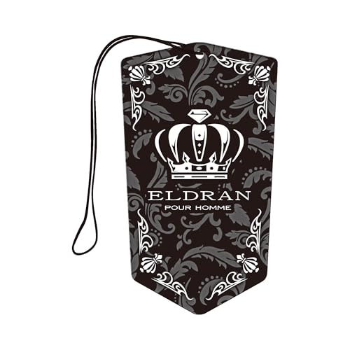 CARALL(カーオール) 晴香堂 車用 芳香剤 エルデュラン クレスト 3個パック プラチナシャワー 10gx3個 3200