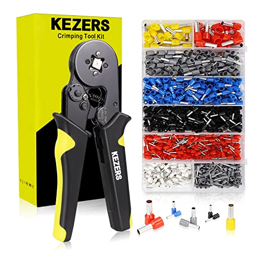 KEZERS ̩ڥå 1250PCS ե롼밵幩 ͳ 0.25-10mm² åȼ ѥ ...
