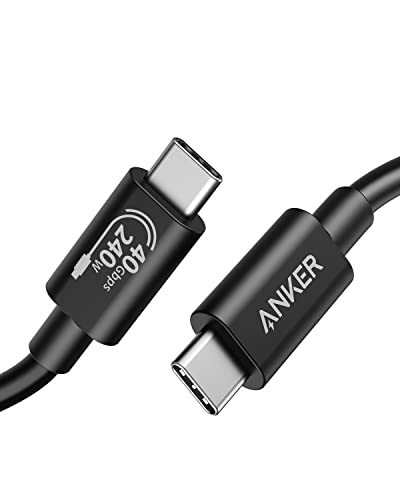 Anker 515 USB-C & USB-C ֥ (USB4б 1.0m) 8K 40Gbps®ǡž 240W б ...