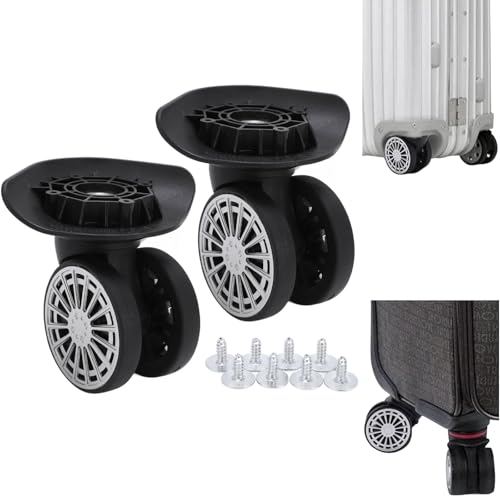 スーツケース交換用キャスター スーツケース キャスター 交換用ホイール 修理セット キャスター 二重ロ..