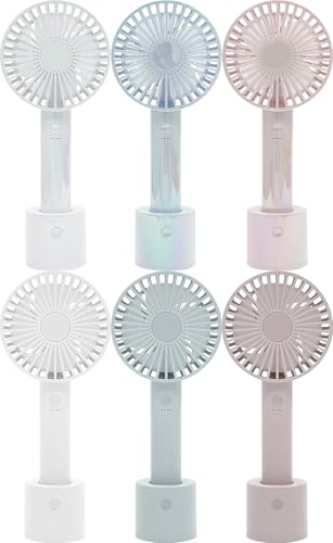 AiS to you ハンディファン 自動首振り スイング機能 静音 4段階 風量調節 ハンディ 携帯 手持ち扇風機 ミニ扇風機 静音 オーロラ くすみ 小型 卓上 軽量 熱中症対策 おしゃれ 手持ち USB 充電式