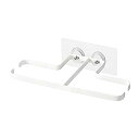 アストロ スリッパラック ホワイト 約W21.5×D4.4×H1cm スリッパホルダー 壁掛け スリッパ収納 711-67