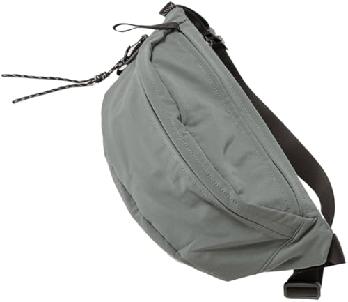 [アルトローズ] グレー ボディバッグ ウエストバッグ 斜めがけバッグ 斜め掛けバッグ 大容量 大きめ 軽..