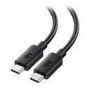 Cable Matters USB C USB C ケーブル 1.8m 20Gbps 4K 60HZ 240W PD充電 USB 3.2 Gen 2x2 USB Type Cケーブル タイプCケーブル Type C ケーブル ブラック