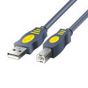 SZSL プリンターケーブル 1.5m USB2.0ケーブル タイプAオス - タイプBオス 環境に優しいPVC素材 コピー機、スキャナー、複合機などに適用