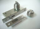 美和ロック 引戸鎌錠 非常開装置付表示装置/サムターン BS35mm 扉厚33-41mm ステンレスヘアライン FN-8 ST