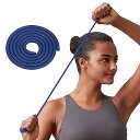 セラバンド トレーニングバンド トレーニングチューブ チューブタイプ 青 長さ 1m 太さ 8.7mm 強度レベル+2 TTE-14 強度別 マニュアル付 ゴム 耐久 軽量 トレーニング ストレッチ エクササイズ