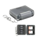 PROfezzion 4枚 SDカード ケース microsd ケース...(2)