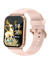 RUIMEN スマートウォッチ iPhone アンドロイド対応 通話機能付き Smart Watch 歩数計 腕時計 着信&メッセージ通知 懐中電灯 天気予報 音楽制御 100+種類運動モード 文字盤 IP68防水 長持ちバッテリ