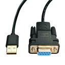 DSD TECH SH-RS232G USB シリアル ケーブル DB9メス FTDI FT232RLチップ内蔵(2)