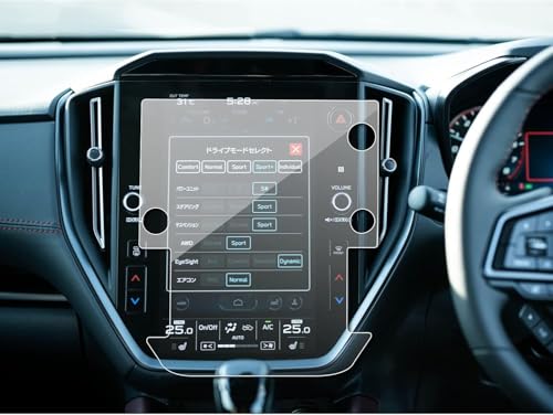 SXCY 新型 スバル アウトバック カーナビ フィルム BT5 BT9 ナビ フィルム 11.6インチ 保護フィルム ガラスフィルム 自動吸着 キズ防止 指紋防止 カスタム アクセサリ 貼り付け簡単 高感度タッチ