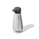 OXO ステンレス ソープ ディスペンサー 液体用 350ml シルバー 縦75mmx横90mmx高さ195mm