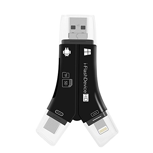 【PCATEC】 SD カードリーダー Lightning & iPhone/TYPE-C/USB-A & USB 2.0 / MicroUSB & OTG 4in1 10Gbps 高速転送 SD/SDHC/SDXC/micro SD/microSDXC 対応 Android/Windows/Linux/IOS/Mac用SD カードカメラリーダー (ブラック) 【PCATEC】 SD カードリーダー Lightning & iPhone/TYPE-C/USB-A & USB 2.0 / MicroUSB & OTG 4in1 10Gbps 高速転送 SD/SDHC/SDXC/micro SD/microSDXC 対応 Android/Windows/Linux/IOS/Mac用SD カードカメラリーダー (ブラック)