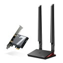 TP-Link WiFi 7 Bluetooth 5.4 対応 PCIeアダプター Archer TBE550E/A