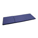 nishikawa 【 西川 】 ごろ寝 マットレス 60X180X6cm 洗える側地 波型構造 体圧分散 お家時間 三つ折り 収納ケース付き ごろ寝 お昼寝 ソファ アウトドア 車中泊 来客用 ネイビー HC90009502