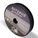 Sutekus テントロープ 反射材入り 耐荷重 パラコード タープコード ロープ ガイライン ロール付 (直径5mm/総長30m-耐荷重480Kg-ブラック)
