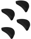 JUTOSU つま先クッション つま先らくらくクッション つま先保護トウキャップ シューケア スポンジ 低反発 つま先の隙間埋め サイズ調整 パカパカ解消 衝撃吸収 前滑り防止 つま先保護 靴脱