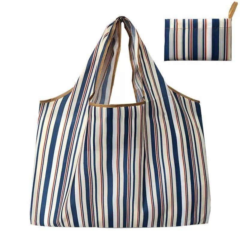 [YJ] エコバッグ 折りたたみバッグ 大容量 コンパクト 折りたたみ バッグ レジバッグ 買い物バッグ 花柄 かわいい おしゃれ 防水 ショッピング バッグ 撥水 収納バッグ 大きめ 軽量 買い物袋(4)