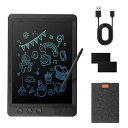 電子メモパッド お絵描きボード 手書きパッド 電子パッド 録音機能付き - 10.5インチ大画面 消しゴム機能付き 充電式 ロック機能搭載 筆圧対応 高輝度LC...