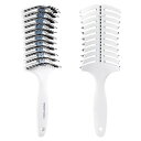 BESTOOL ヘアブラシ 豚毛 パドルブラシ くし 櫛 メンズ レディース こども ヘアケア コーム 頭皮マッサージ サラサラ 人気 艶髪 絡まない 髪質改善