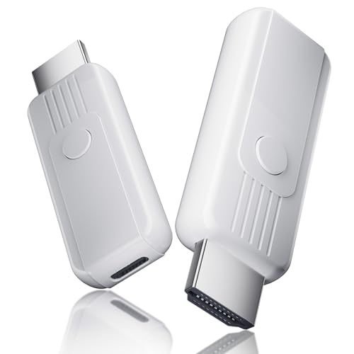 ワイヤレス hdmi 送受信機セット hdmi 無線化 【日本技適認証取得】小型 Mini 拡張モード ランスミッター レシーバー 挿すだけ使える 30m安定無...