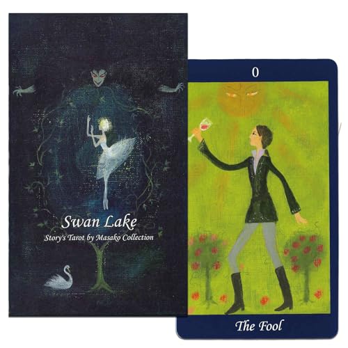 ニチユー(Nichiyu) タロットカード ウェイト版 占い 22枚 絵本作家 Majoさん【スワン・レイク・タロット SWAN LAKE TAROT】”チャイコフスキーの名曲に乗せて”