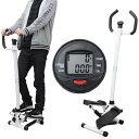 SeatheStars ステッパー ハンドル付き 静音 足踏み健康器具...(4)