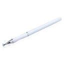 MEIKEMANタッチペン2in1 タッチペン 互換性iPad iPhone Androidスタイラスペン 充電不要タブレットペン 超高精度スマホ極細タッチペン...