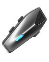 ASMAX バイク インカム S1 バイク用インカム 8人同時メッシュ通信対応 音楽ながら通話 60分でフル充電 デュアルチップ ヘルメット インカム FMラジ...