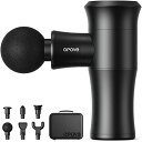 opove M3 Go 筋膜リリースガン 高性能なのにコンパクト 10mm振幅 最大約14kg耐圧 6種類アタッチメント 振動レベル4段階 トータルボディケア ...