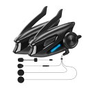 JESIMAIK バイク インカム X6S バイク用インカム Mesh通信 アプリ不要 安定性向上 音楽ながら通話 6人同時通話 FMラジオ 音楽共有 デュアルチップ 7mm快適スピーカー 通信自動復帰 通信距離2000m IP6
