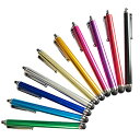 VERISSY タッチペン 10本セット 大量 セット売り スタイラスペン iPhone iPad スマホ タブレット タッチパネル クリップ 画面汚れ 対策