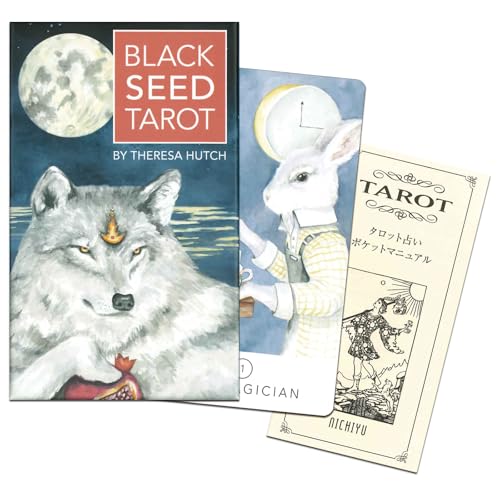 ニチユー(Nichiyu) タロットカード ウェイト版 占い 79枚 [正規品]【ブラック・シード・タロット BLACK SEED TAROT】”すべては種から始まる”