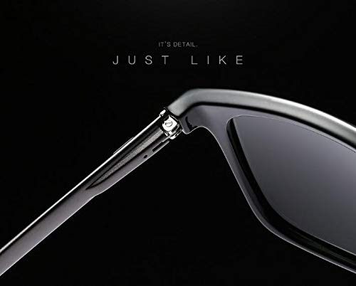 [JL] 変色調光サングラス 偏光 サングラス スポーツ サングラス 超軽量 UV400 紫外線カット 偏光レンズ ウェリントン型 ミラー サングラス 自転車／釣り／野球／テニス／スキー／ランニング