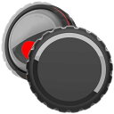 GYOKUYU「防水仕様」コンパチブルAirtag エアタグ 自転車用貼り付け保護カバー PC素材 ねじ式ロック ケース Airtagsケース 紛失防止 エアタグ シンプルデザインAirtag 保護(ブラック)