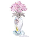 Kertari クリスタルフラワー 造花 インテリア 母の日 結婚記念日 妻 プレゼント【正規品】k9 バラ花 クリスタル 枯れない花 薔薇 ガラス細工 置物 ...