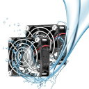 GDSTIME 小型 冷却ファン IP68、60mmx25mm 12V...(2)