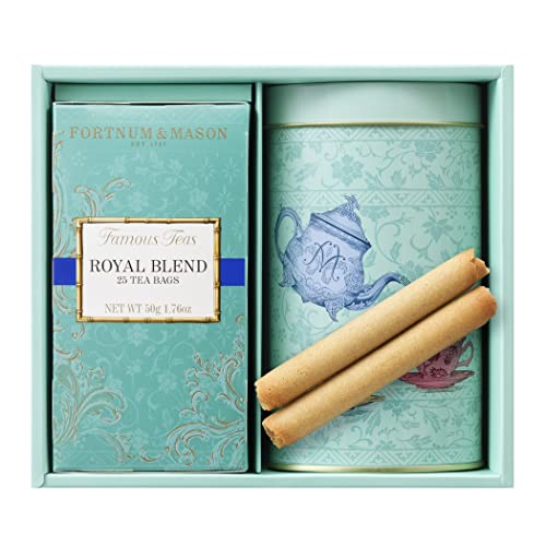 楽天スノーシルフセット商品　フォートナム アンド メイソン FORTNUM AND MASON 紅茶 　ギフトセット （ティーバッグRJ・焼菓子詰合せRS + 花菓匠あられ2袋 ）
