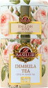 バシラーティー 【母の日 紅茶 ギフト】イングリッシュローズ&ディンブラ 100g(30g+70g)茶葉セット 缶入り フレーバーティー&ブラックティー セイロ...