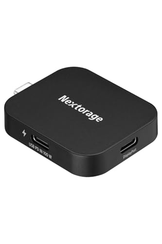 【家電批評ベストバイ受賞】【DGPモバイルアワード2025「技術/企画特別賞」獲得】 Nextorage PDPアダプター PC・スマホを充電しながら4K動画をポータブルSSDへ録画可能 スマホの充電と映像・画