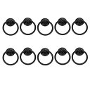 Lemfema リング引き出しノブ リングプル 取っ手 10個入 52*44mm ネジ付き リングプルノブ 和風 ハンドル 単穴 ヨーロピアンスタイル キャビネ...
