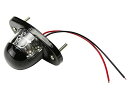 24V専用 LED 大型 ナンバー灯 ライセンスランプ 汎用モデル 6LED内蔵 ホワイト トラック 等 F-99