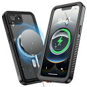 iPhone 16e【防水・MagSafe対応・耐衝撃】ケース CellBeat IP68規格完全防水 防塵 防雪 衝撃吸収 水中撮影可能 カメラ保護 滑り止め設計 頑丈両面ケース ストラップ付き 海・釣り・温泉・登山対応