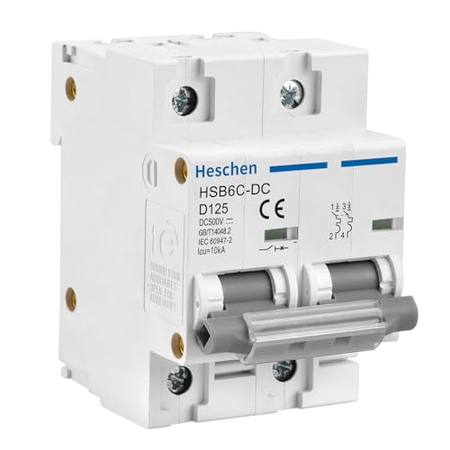 Heschen DC ߥ˥奢åȥ֥졼, HSB6C-DC, 2 , DC500V 125A, 顼ѥͥ륳ȥ顼...